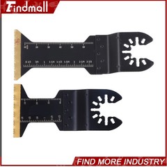 Findmall 16 Pcs Extra-Long Titanium Oscillating Tool Blades Multi Tool Blades