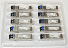 PACK OF 10 CISCO PROLABS GLC LH SMD C TRANSCEIVER Module 100BASE LX SFP SMF 1310