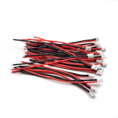 20 Sets Mini Micro JST-PH 2.0Mm 2 Pin Male Connector with 10Cm Silicone Wire Cab