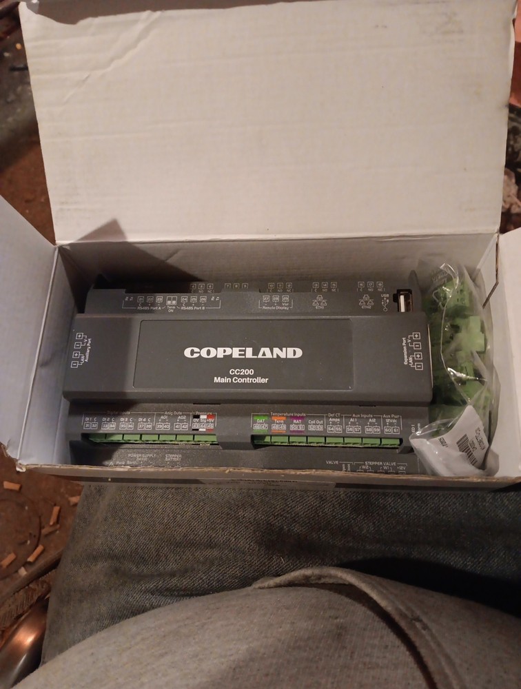 Emerson Copeland 810-3180 CC200 Main Controller Ver V1.07 CC200-30220