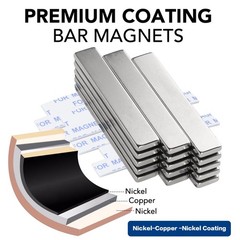 12 Neodymium Bar Magnets Rare Earth Rectangle Heavy Duty Powerful 60X10X3Mm