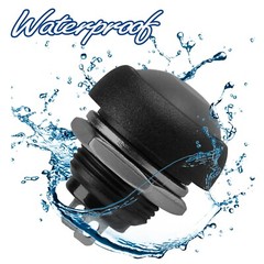 5X Black M4 12mm Waterproof Momentary ON/OFF Push Button Round SPST Switch