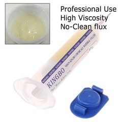 1 Set Solder Flux Paste Syringe 10cc Kit includes full size 60/40 Solder Wire