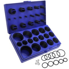 407 Pcs Universal SAE O Ring Assortment Kit，32 Inch Sizes Standard Nitrile