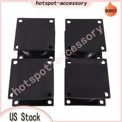 4PCS Vibratory Plate Compactor Rubber Isolator Shock Mount Fits For Doosan