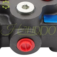 3Spool 25GPM 3000PSI Monoblock Hydraulic Directional Control Valve Double Acting