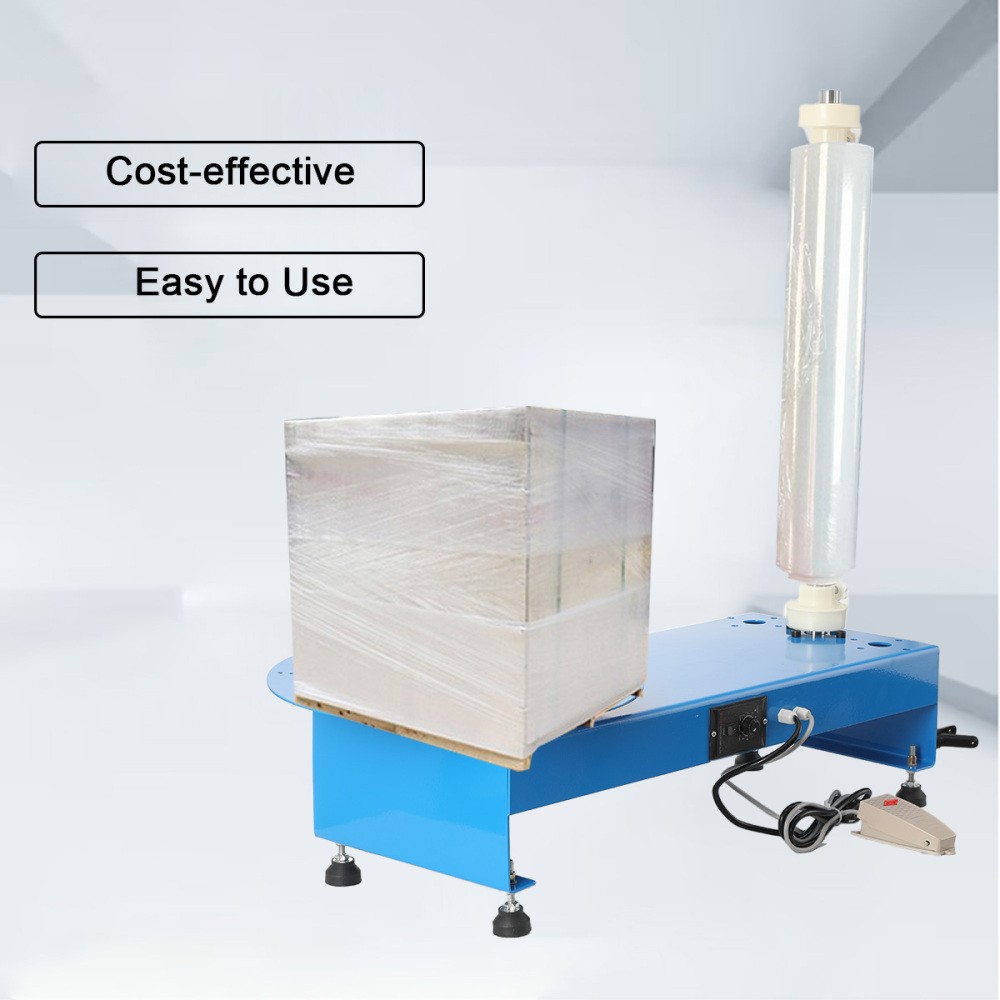 Stretch Film Wrapping Machine Electric Wrap Film Packaging Machine 110V 25W NEW