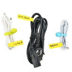 Silicone Magnetic Cable Ties Reusable Cord Organizer Twist Ties Silicone Cord…