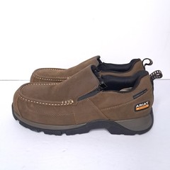 New Ariat Edge LTE Slip-On SD Composite Toe Work Shoe Dark Brown Mens Size 8 D