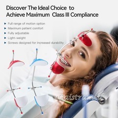 Orthodontic Facemask for Class III Malocclusion, Adjustable Forward Pull Headgea