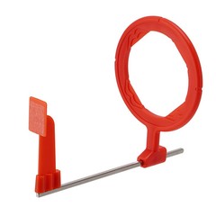 100pcs Dental Sensor Holder self-adhesive red Dental X-Ray Positioning Bitewing