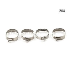 Dental Orthodontic 1st Molar Prewelded Bands 018/022 Roth/Edgewise #29-#43+ U/L