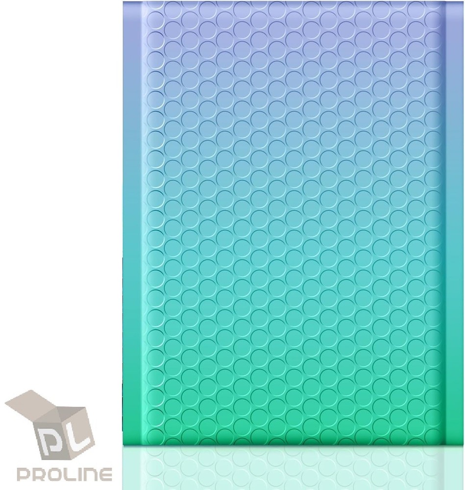 500 #0 Extra Wide 6×10 Fairland Green Poly Bubble Envelopes Shipping Mailers