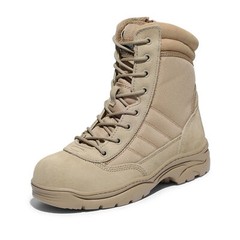 NORTIV 8 Men’s Steel Toe Safety Work Boots Anti-Slip Military Tactical Wide Size