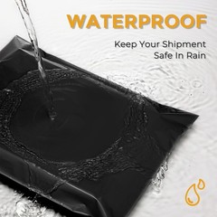 Packaging Bags for Small Business – 1000 Pack Black Mailers