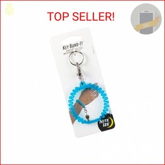 Nite Ize KWB-03-R6 Key Band-It, Stretch Wristband Key Chain With S-Biner Clip, B
