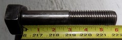 316 Stainless Steel Bolt 1-1/4″-7 X 3″ Thread Length X 5-7/8″ Long X 6-5/8″ OAL
