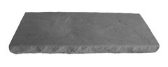 Rubber Mold for Concrete, Slate Texture, Wall Cap Mold, 24″L x 9″W x 2″D