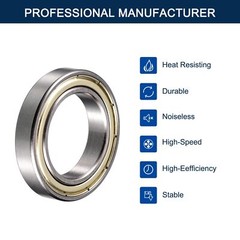 4pcs 6900ZZ Ball Bearings 10x22x6mm Double Metal Shield Chrome Steel GCr15