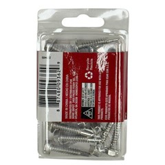 20 pcs Self Drilling TEK Screws 1/4 in x 1-1/4 in Hex Head Stainless Steel