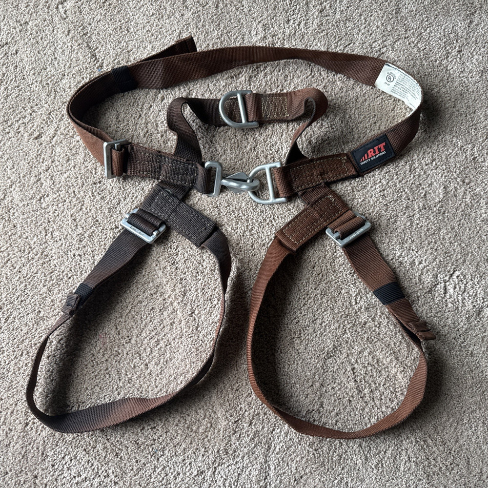 FIREFIGHTER RESCUE HARNESS CLASS 2 TURNOUT RIT SAFETY SOLUTIONS SIZE 28″-54″