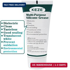 KEZE Silicone Grease Waterproof Food Grade Silicone Sealant Lubricant for Plumbe
