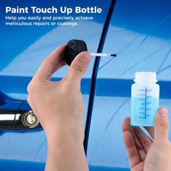 120 Pcs 2 Oz Touch Up Paint Container – Empty Paint Touch Up Bottles with Bru…
