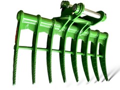 JMA 48in. Brush Rake for 6.5 – 9 Tons Backhoe Loader. 55mm | 50mm Pins