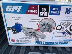 NEW GPI Fuel Transfer Pump w/Auto Shut-Off Nozzle,15GPM #M-150S-AU (110000-100)