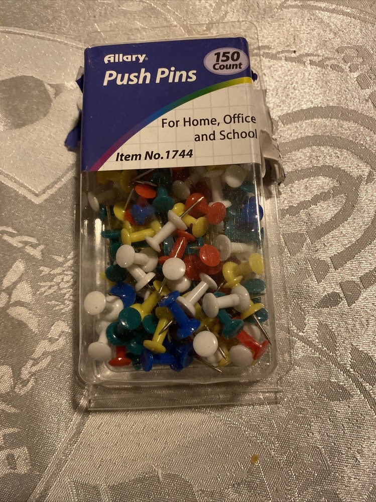 Allary Color Push Pins 1 Box Of 150