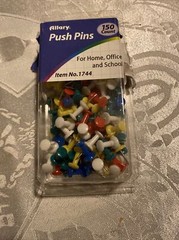 Allary Color Push Pins 1 Box Of 150