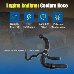 For Jeep Compass 2017-2022 New Lower Radiator Coolant Hose 68249896AC 68380330AB