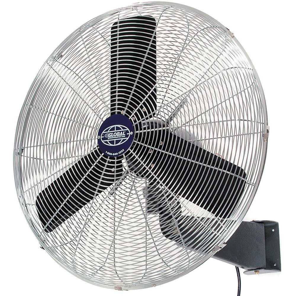 Oscillating Wall Mount Fan 30″ Diameter 1/3HP 8775CFM