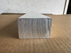 2″ x 3″ Aluminum Flat Bar x 3″ Long, 6061-T6511 Solid Extruded Mill Stock, Bar