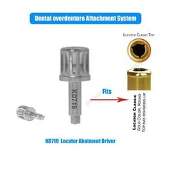 Implant Locator Attachment & Caps fits Nobel Hiossen Multi-Unit Abutment ∅4.8mm