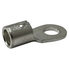 (25) Non-Insulated 4 Gauge 5/16″ Ring Terminal Uninsulated Wire Connector – USA