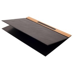 Wood Leather Desk Organizer Set Walnut Wood Combination Organizer Set- 11 PCS