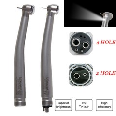 2Holes/4Holes Dental Fiber Optic LED E-generator Turbine Handpiece 3 spray Askea