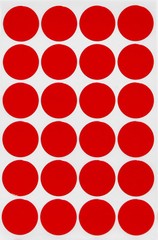 Color Coding Labels Dots Stickers 1 Inch Rounded Circle 25mm Dots by Royal Green