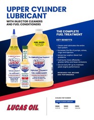 Lucas Oil LUC10013 Fuel Treatment, 1 Gallon – Quantity 1