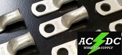 (5) 4 AWG Ring 5/16″ Hole Terminal Lug Tin Plated Copper Cable lug Gauge