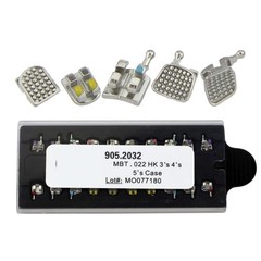 Dental Metal Brackets Orthodontic MIM MINI Brace Roth 022 345 Hooks MBT 018 OC
