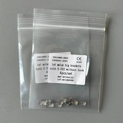 20 Sets Dental 1st Brackets Molar Wide Big Bracket Orthodontic Roth 022 Hooks