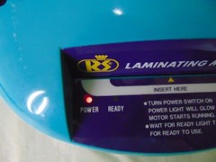 Royal Sovereign RS Laminating Machine Blue Green RPA-200CL
