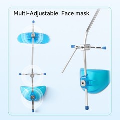 Orthodontic Facemask for Class III Malocclusion, Adjustable Forward Pull Headgea