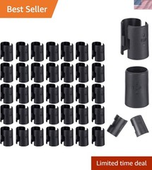 Brand New Wire Shelf Clips 50pack Black Plastic Mounts