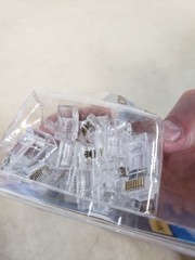 IDEAL Electrical 85-375 8P8C Modular Plug Connector for CAT6 (25 Pcs)