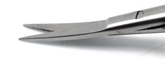 10 Pcs New Micro Scissors 7.5″ Yasargil Sharp/Sharp Curved Surgical Instruments