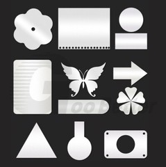 PVC Sheet Plastic Sheet Panel DIY project Thin Hard Plastic Plat Thick 0.2mm-5mm