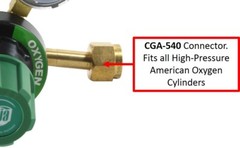 SÜA Oxygen and Acetylene Regulators Combo – Welding Gauges – V350 Series